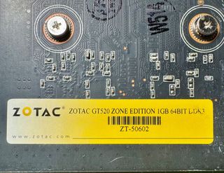 Grafica ZOTAC GT520 ZONE EDITION 1GB 64BIT LOK3 