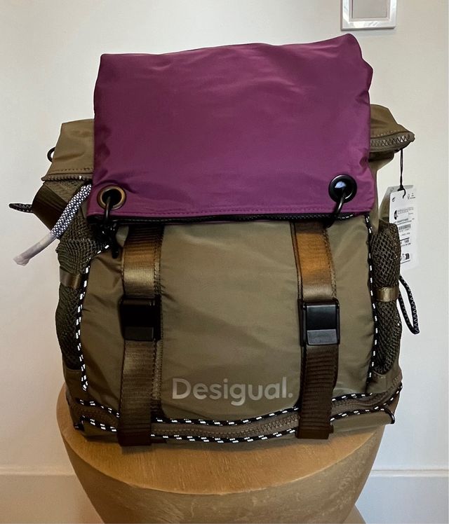🎁 Mochila Desigual multiposición ❤️