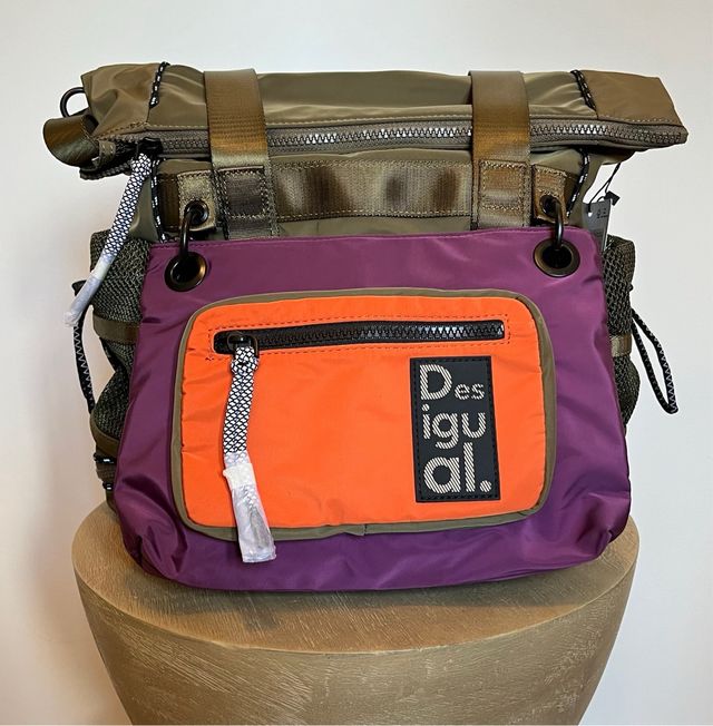 🎁 Mochila Desigual multiposición ❤️