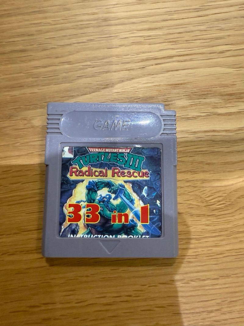 Imagen de turtles III radical rescue 33 in 1