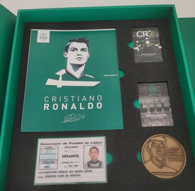 Box Cristiano Ronaldo in edizione 