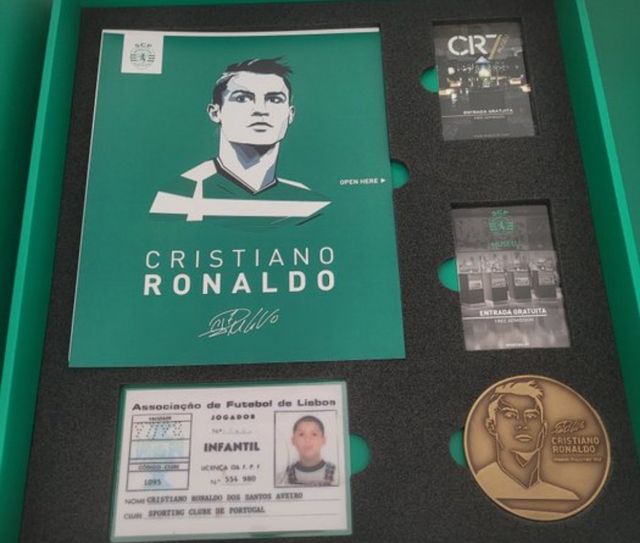 Box Cristiano Ronaldo in edizione 