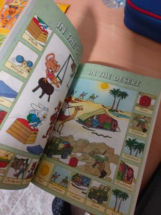Libro inglés niño
