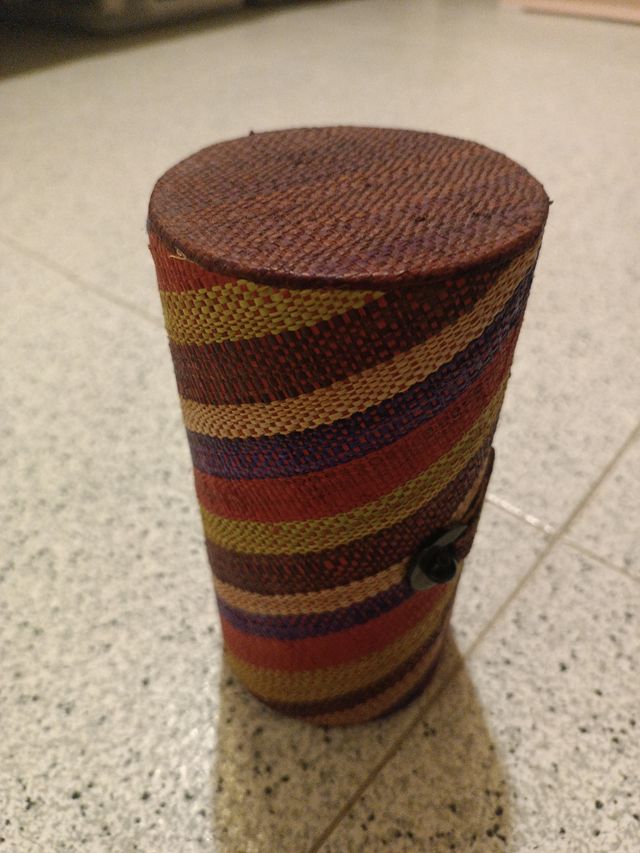 Joyero de mimbre 2 posiciones