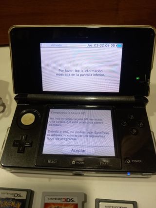 NINTENDO 3DS Y 9 JUEGOS ORIGINALES 3DS