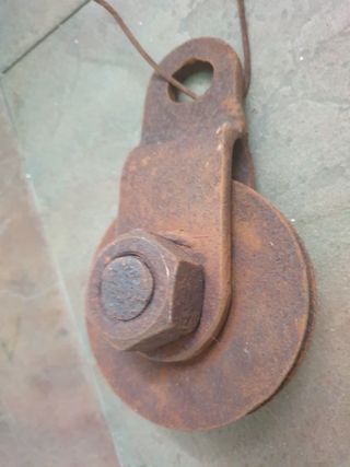 POLEA DE OBRA O CARRUCHA GRANDE
