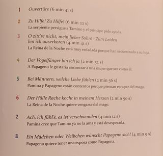 La flauta mágica de Mozart: ópera para niños