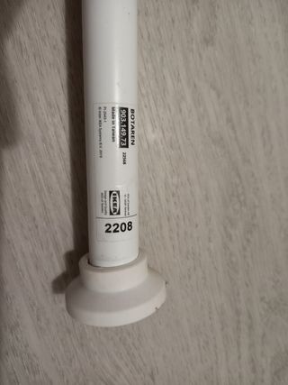 Cortina ducha con barra