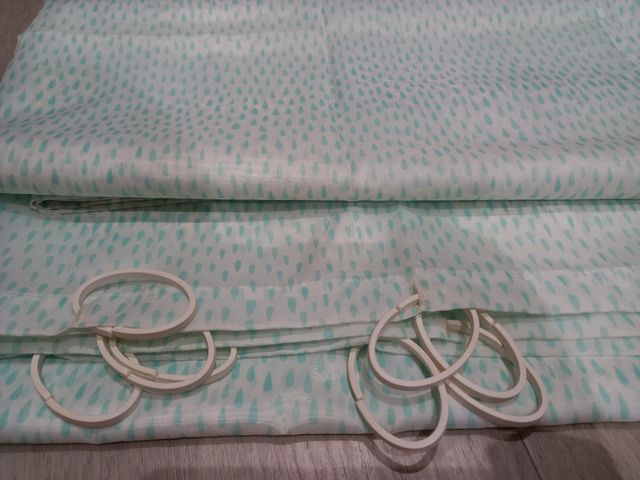 Cortina ducha con barra