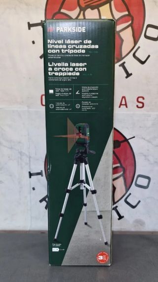 NIVEL LASER CON TRÍPODE PARKSIDE NUEVO 