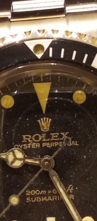 ROLEX 5513 GILT BAR SIMPSON 1967