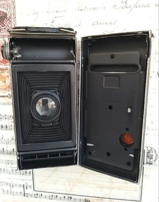Antigua Cámara Fuelle Kodak no 1 serie III Compur
