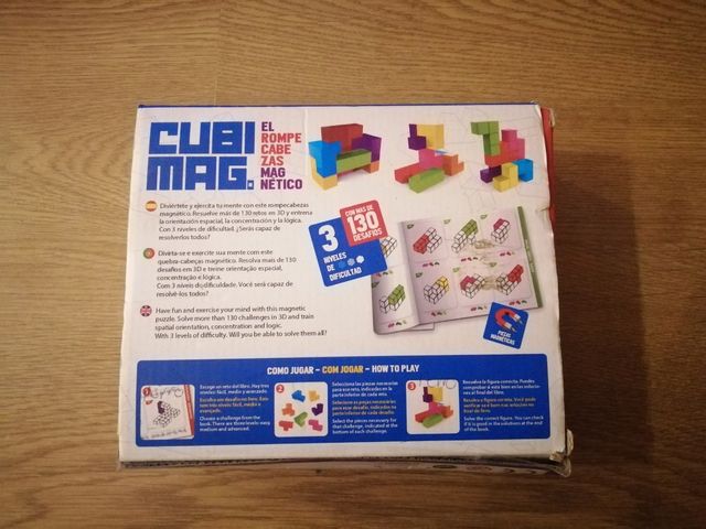 JUEGO MAGNETICO CUBI MAG ROMPECABEZAS