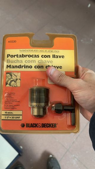 Portabrocas con llave