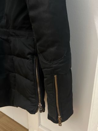 Abrigo plumas Zara