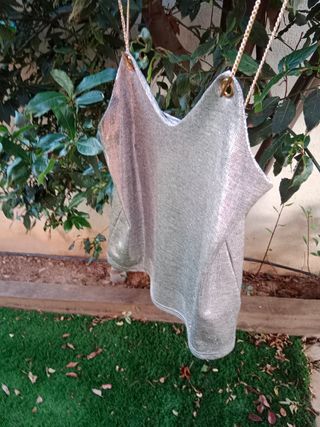 Lencero Cadena Metalizado Plata