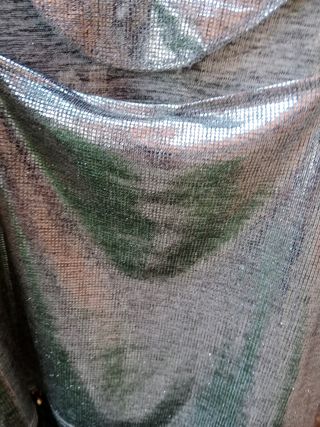 Lencero Cadena Metalizado Plata