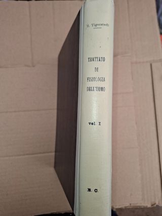 Libro Trattato di fisiologia dell'uomo  