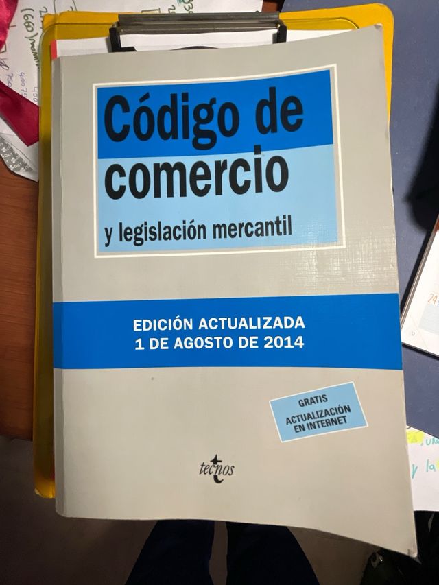 Código de comercio y legislación mercantil Biblio