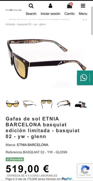 Gafas sol