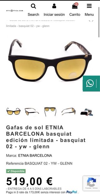 Gafas sol