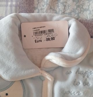 Pigiama felpato Liabel bambino