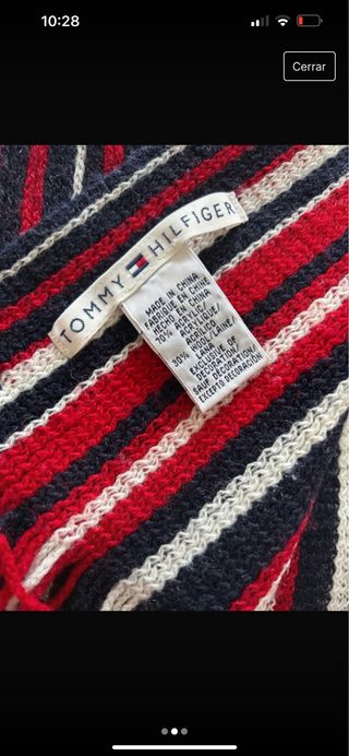 Bufanda unisex Tommy
