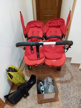 Carro gemelar bugaboo donkey