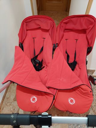 Carro gemelar bugaboo donkey