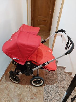 Carro gemelar bugaboo donkey