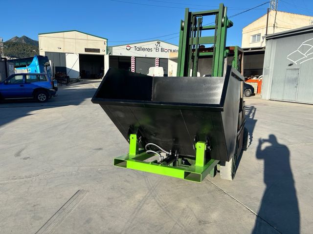 Vagoneta contenedor hidraulico