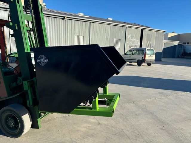 Vagoneta contenedor hidraulico