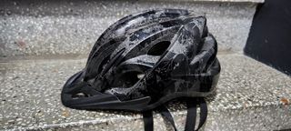 Casco bici MTB símil de carbono 