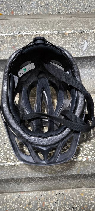 Casco bici MTB símil de carbono 