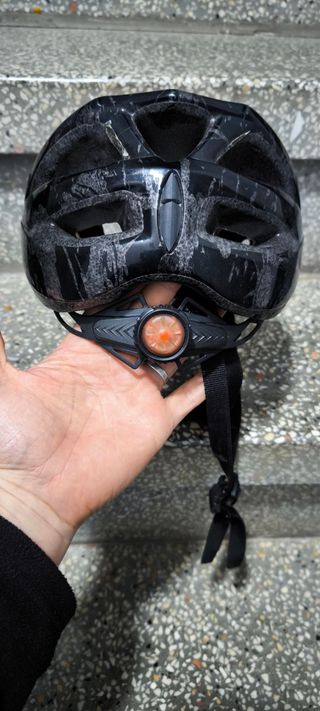Casco bici MTB símil de carbono 