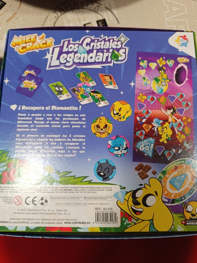 Juego Los cristales legendarios 