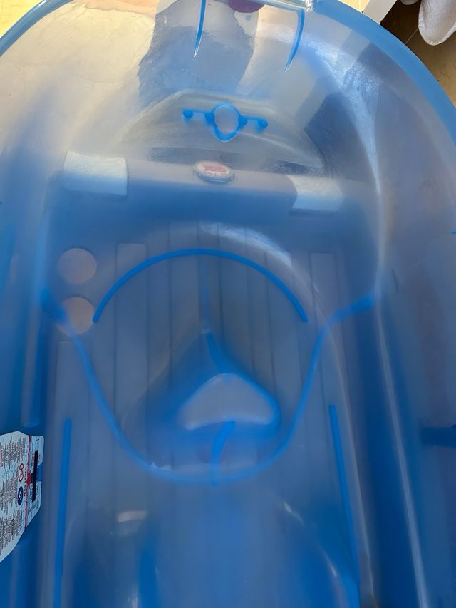 Bañera de bebe con patas precio original 80