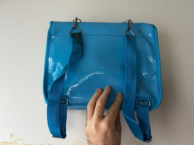 Mochila cartera plastica MAFALDA