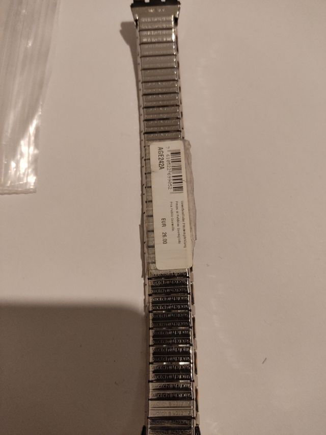 Cadena para reloj marca Swatch exte 17mm