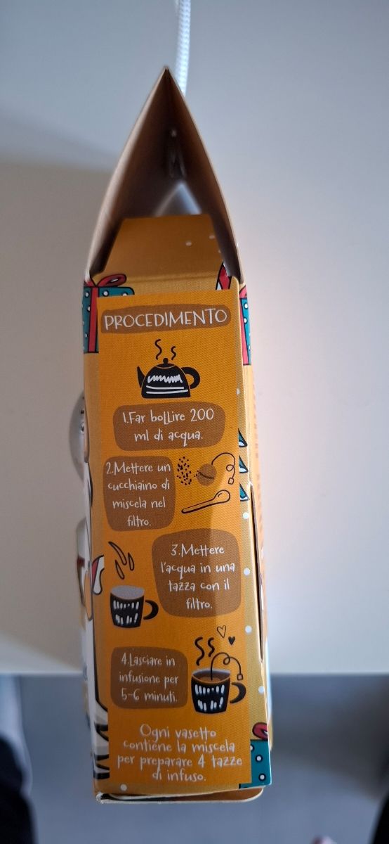 Porta tisane con filtro in metallo