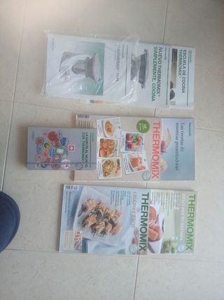 Thermomix revistas y libros recetas