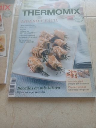Thermomix revistas y libros recetas