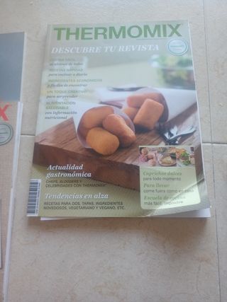 Thermomix revistas y libros recetas