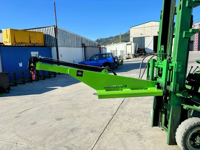 Pluma hidraulica carretilla elevadora