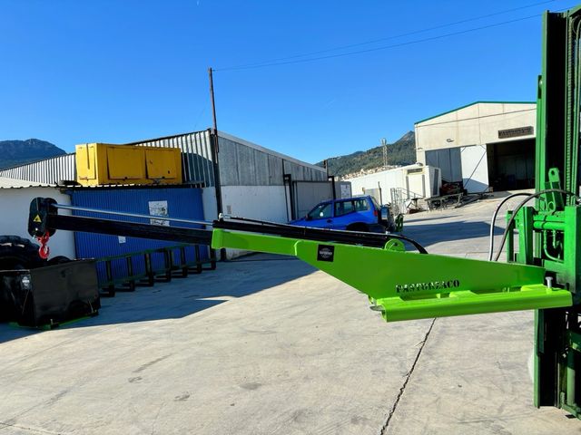 Pluma hidraulica carretilla elevadora