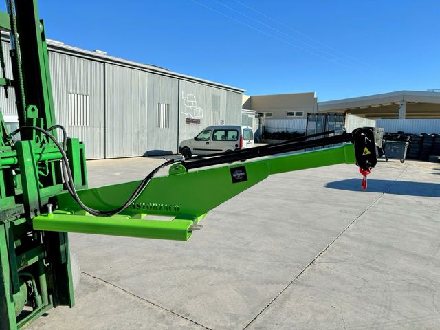 Pluma hidraulica carretilla elevadora