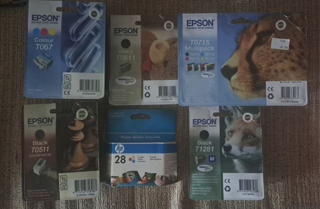 Cartuchos Epson caducados