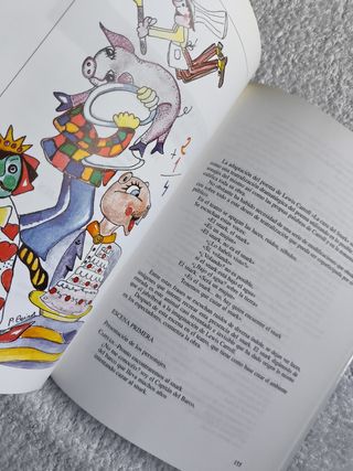 TEATRO PARA REPRESENTACIÓN NIÑOS CON PERSONAJES