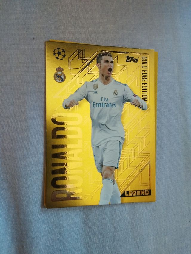 Cristiano Ronaldo legend gold Edge editi
