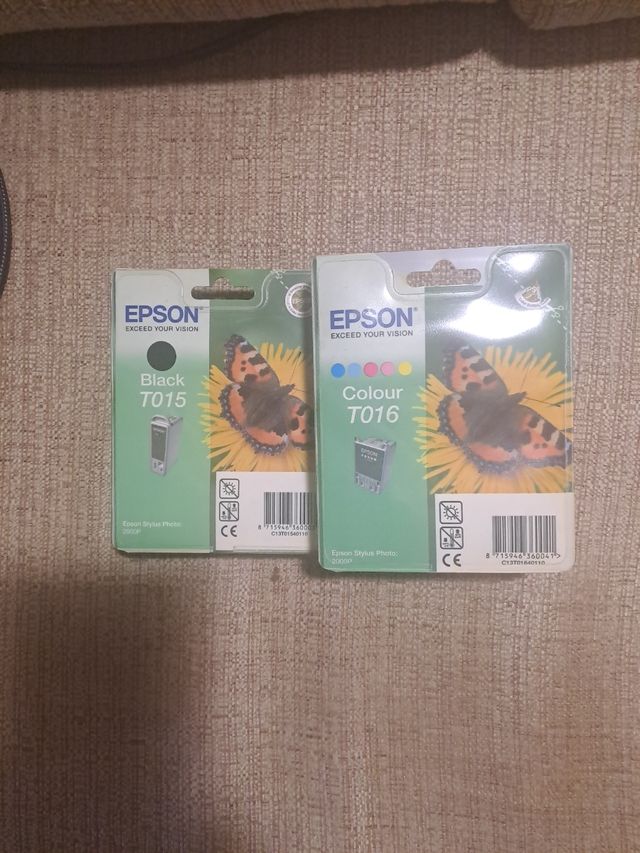 Epson  cartucho  caducado t016 t015